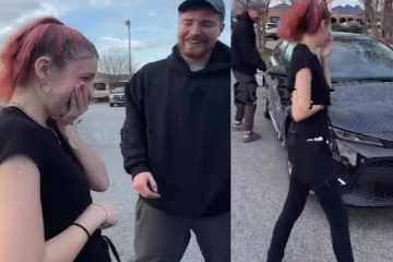 பெண் ஊழியருக்கு டிப்ஸ்ஸாக காரை கொடுத்த பிரபல யூ-டியூபர்!