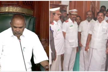 மைக் கொடுங்க..கொந்தளித்த ஈபிஎஸ் - அதெல்லாம் தரமுடியாது..கடும் அமளியில் சட்டப்பேரவை!