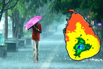 மின்னல் தாக்கம் மற்றும் இடியுடன் கூடிய மழை - இன்றைய வானிலை அறிக்கை