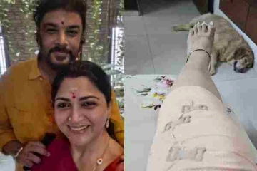 காலில் கட்டுடன் படுக்கையில் திடீரென புகைப்படம் வெளியிட்ட பிரபல நடிகை... என்ன ஆச்சு