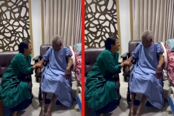 ஆள் அடையாளமே தெரியாமல் மாறிப்போன பாரதிராஜா! ராதிகாவுடன் பேசும் காணொளி வைரல்