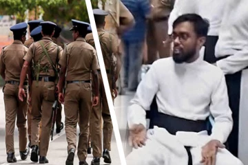 கத்தோலிக்க பாதிரியாரை தாக்கிய 6 பொலிஸார் பணி நீக்கம்