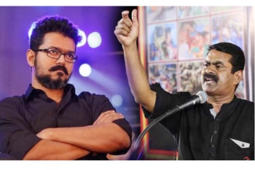 தம்பி விஜய்! அஞ்சாதே... துணிந்து நில்... இது அவதூறுதானே ஒழிய, குற்றம் இல்லை! நடிகர் விஜய்க்கு சீமான் ஆதரவு