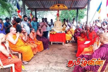 புத்தர் சிலை அகற்றியதன் பின்னணியில் புலம்பெயர் தமிழர்கள்.. சர்ச்சையை கிளப்பும் தேரர்!