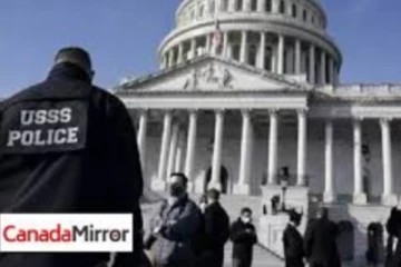 அமெரிக்க நாடாளுமன்ற வளாகத்தில் பரபரப்பு; உட்செல்ல வெளியேற தடைபோட்ட பொலிஸார்