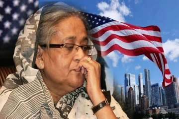 ஷேக் ஹசீனாவின் அமெரிக்கா விசா ரத்து