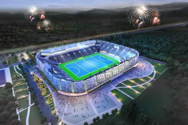 500 கோடி செலவில் கட்டப்படும் ஹொக்கி மைதானம்..! | 500 Crore Stadium Built Rourkela Hockey World Cup