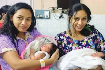 இரட்டை சகோதரிகளின் வாழ்வில் மறக்க முடியாத  அழகிய தருணங்கள்!