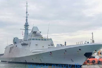 கொழும்பு துறைமுகத்தை வந்தடைந்த பிரான்ஸ் போர்க்கப்பல்