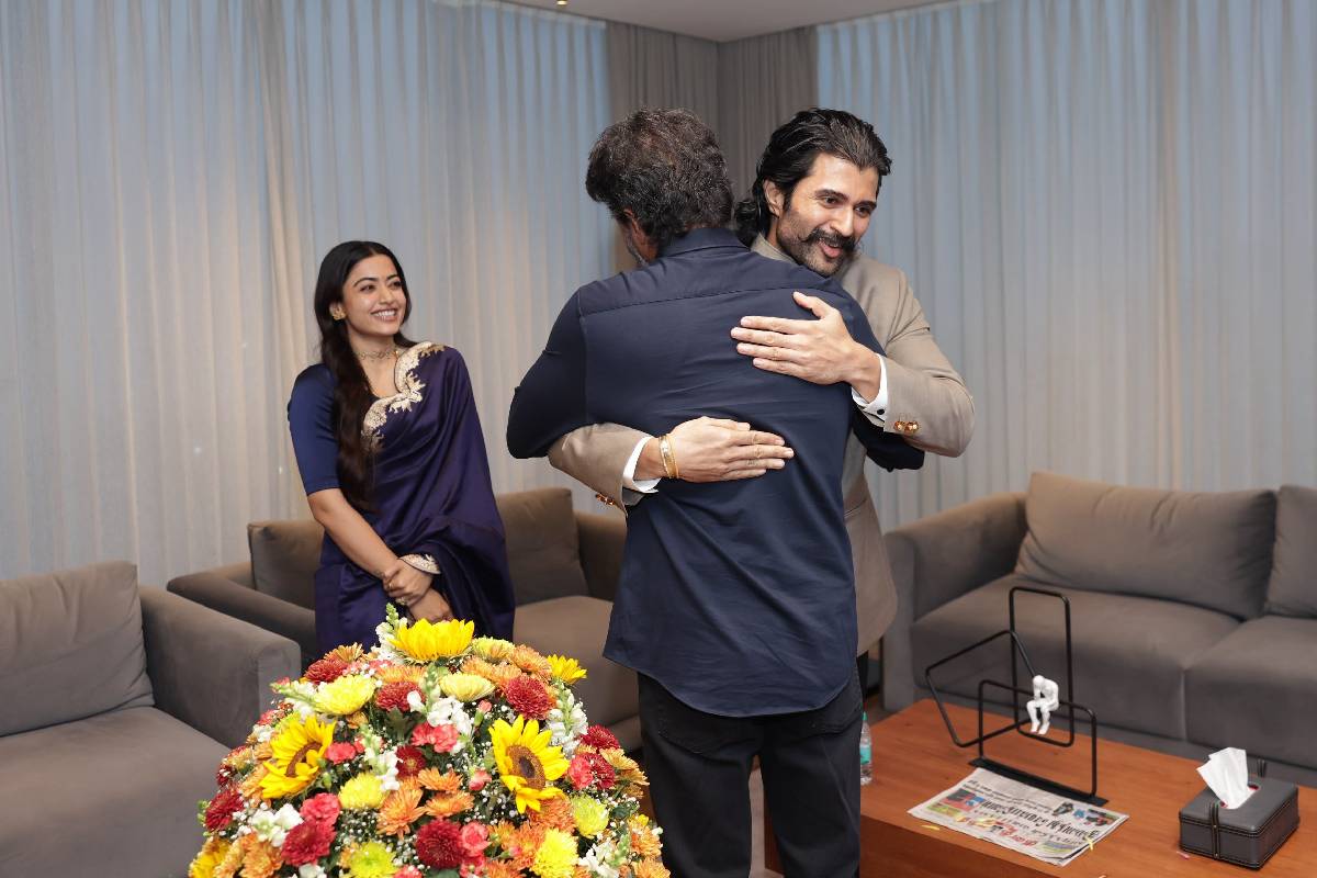ஒரே சந்திப்பில் ஃபேவரைட் ஆகிவிட்டார் முதல்வர் விஜய் - விஜய் தேவரகொண்டா நெகிழ்ச்சி! | Rashmika Mandanna Vijay Deverakonda Meet Cm Vijay