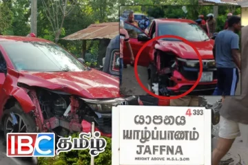 யாழ். வட்டுக்கோட்டை பகுதியில் கோர விபத்து : ஒருவர் படுகாயம்