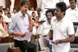 நான் பதில் சொல்கிறேன் ...ஆனால் யாரும் ஓடக்கூடாது; உதயநிதி காலை வாரிய முதலைச்சர் விஜய்!
