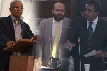 சாணக்கியனுக்கும், ஹர்சவிற்கும் நாடாளுமன்றில் கடுமையான வாதவிவாதம்! இடையில் இணைந்த சுமந்திரன்