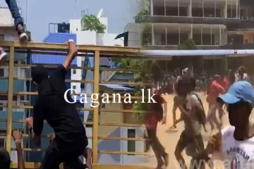 කොළඹ ප්‍රසිද්ධ බාලිකා පාසලකට කඩා පැන්න රාජකීයයන්. - උණුසුම් තත්වයක්. - (VIDEO)