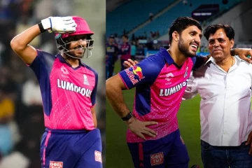 கார்கில் போர் வீரரான என் அப்பாவுக்காக இதை செய்தேன்! முதல் அரைசதம் விளாசிய RR வீரர்