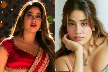 பரம் சுந்தரி!! நடிகை ஜான்வி கபூரின் கிளாமர் கிளிக்ஸ்..