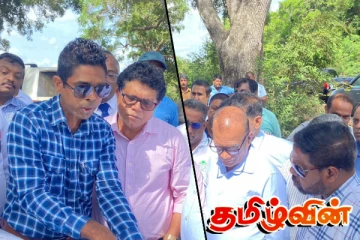 மன்னார் பாலியாறு குடிநீர் திட்டத்தை ஆராய விசேட கள விஜயம்