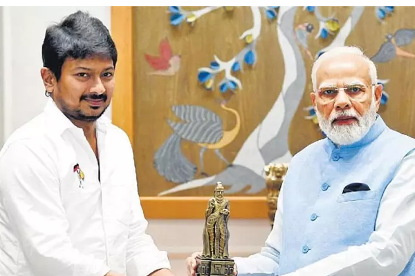 uday meets pm modi in delhi