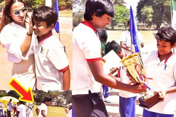 ஒரே ரத்தம் அப்படித்தான் இருக்கும்.. தனுஷ் மகன்களின் போட்டோ வைரல்