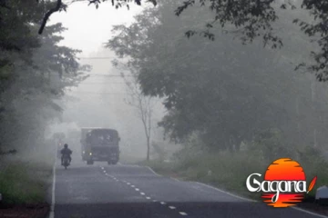 කාලගුණයේ හදිසි වෙනසක් - ප්‍රදේශ රැසක් මීදුමෙන් වැසෙයි