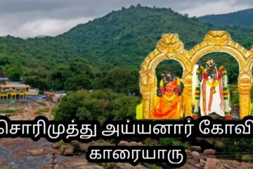 குடும்ப விழாவும் கோயில் கொடையும் நடக்கும் சொரிமுத்து அய்யனார் கோவில்