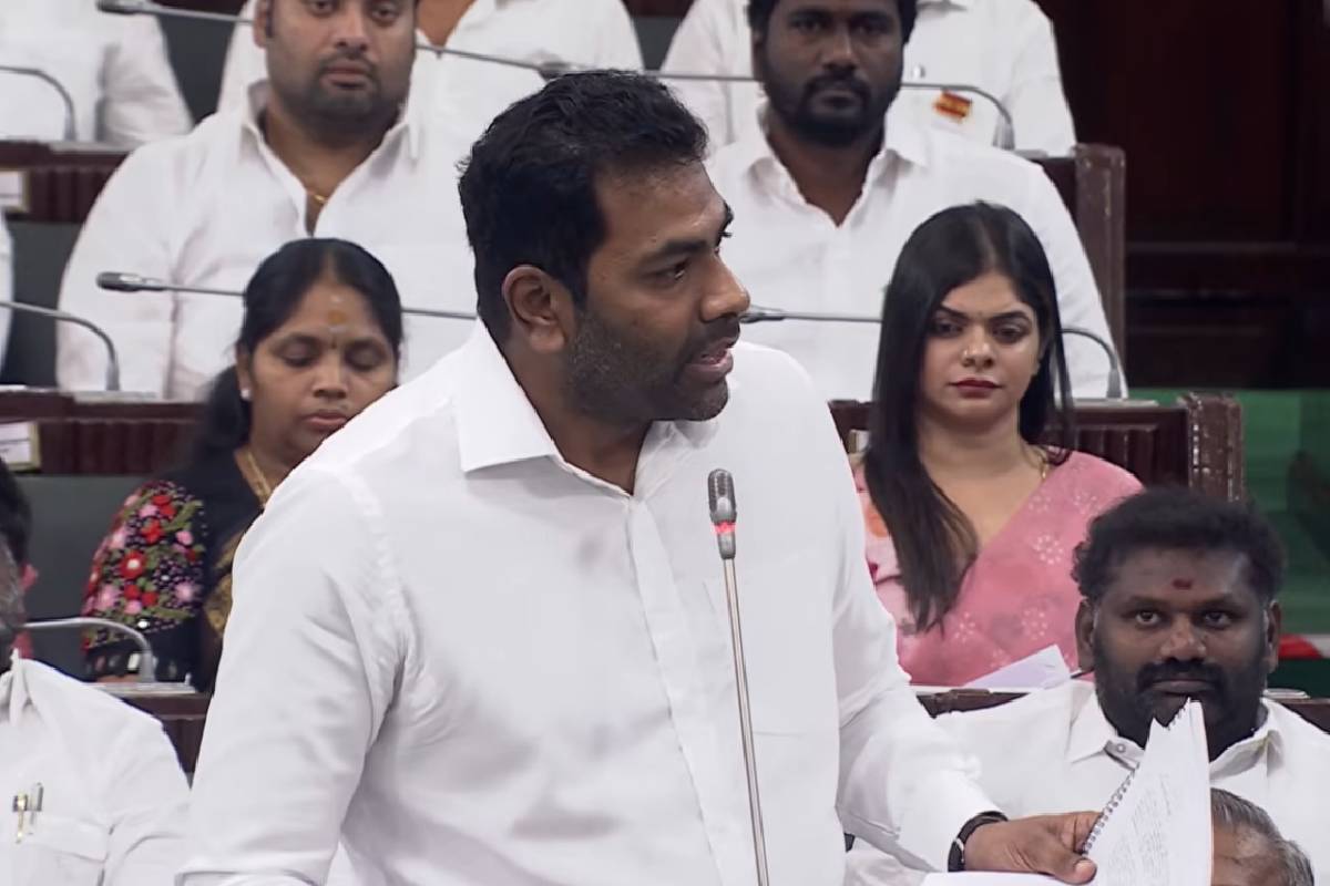 தமிழ்நாட்டில் இருந்து ஒரு பிரதமர் உருவாக வேண்டும் - அமைச்சர் ஆதவ் அர்ஜுனா பேச்சு | Aadhav Arjuna Says Need Pm From Tamilnadu தமிழ்நாட்டில் இருந்து ஒரு பிரதமர் உருவாக வேண்டும் - அமைச்சர் ஆதவ் அர்ஜுனா பேச்சு | Aadhav Arjuna Says Need Pm From Tamilnadu