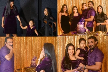 චතුරිකාගේ උපන් දින සාදයේ දී පුංචි දුවත් පුදුමයට පත් කළ නොදුටු ඡායාරූප පෙළ මෙන්න.(PHOTOS)
