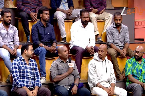 தமிழா தமிழா: தலை முடியை இழந்ததால் வாழ்க்கையே தலைகீழானது! மனதை உலுக்கும் காணொளி | Tamizhatamizha Men Only Knows This Week Promo தமிழா தமிழா: தலை முடியை இழந்ததால் வாழ்க்கையே தலைகீழானது! மனதை உலுக்கும் காணொளி | Tamizhatamizha Men Only Knows This Week Promo