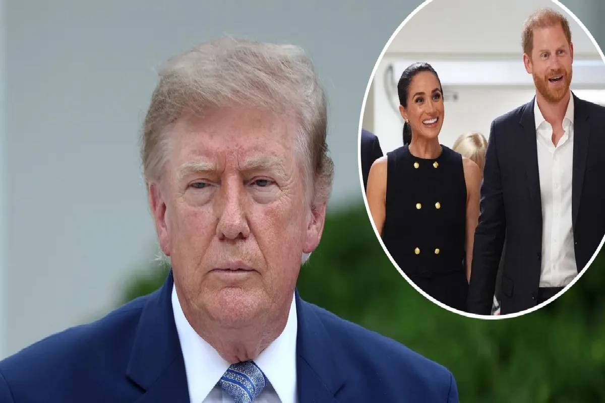 பிரிட்டனுக்கு திரும்பும் ஹாரி -மேகன் தம்பதி : மட்டற்ற மகிழ்ச்சியில் ட்ரம்ப் | Trump Happy With Harry Meghan Move To Uk