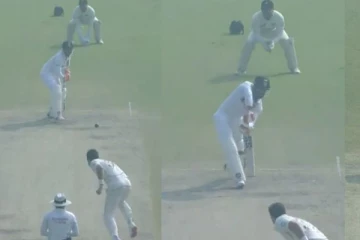 டிம் சவுத்தி விரித்த வலையில் ஈசியாக சிக்கி விக்கெட்டை பறிகொடுத்த ஜடேஜா - ரசிகர்கள் சோகம்