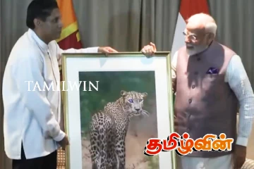 நரேந்திர மோடிக்கு சஜித் கொடுத்த சிறப்புப் பரிசு