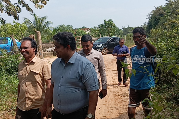 கிளிநொச்சி மாவட்டத்தின் அனர்த்த நிலைமைகளை பார்வையிட்ட அரசாங்க அதிபர் | Disaster Situation In Kilinochchi