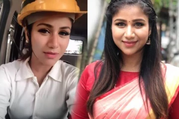 சிங்கள பாட்டினை க்யூட்டாக பாடிய சீரியல் நடிகை ஆல்யா மானசா! வைரல் வீடியோ..