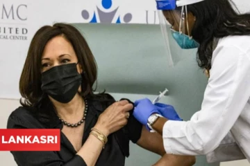 இரண்டாவது கட்ட தடுப்பூசியை போட்டுக் கொண்டார் கமலா ஹாரிஸ்