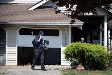 படுகாயத்துடன் ஓடிவந்த பெண்... வீட்டுக்குள் குழந்தையை வைத்து தீவைத்த நபர் மாயம்: கனடாவில் ஒரு பரபரப்பு சம்பவம்