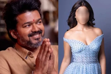 படப்பிடிப்பில் விஜய்க்கு குடை பிடித்த பிரபல நடிகை.. யார் தெரியுமா! இதோ புகைப்படம்