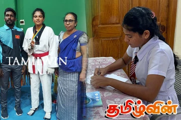 ஒரே நேரத்தில் படிப்பிலும் விளையாட்டிலும் சாதித்த ஈழத்து பெண்