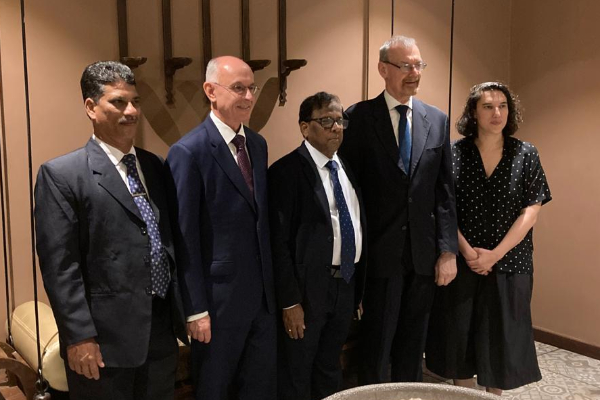 எமது வர்த்தக அடையாளத்தை பாதுகாக்க ஒத்துழையுங்கள்! ஐரோப்பிய நாடுகளிடம் வடக்கு ஆளுநர் வேண்டுகோள் | European Officials Met Vedanayagan