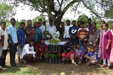 மறைந்த நடிகர் விவேக்கிற்கு வவுனியாவில் அஞ்சலியும், மரம் நடுகையும் இடம்பெற்றுள்ளது