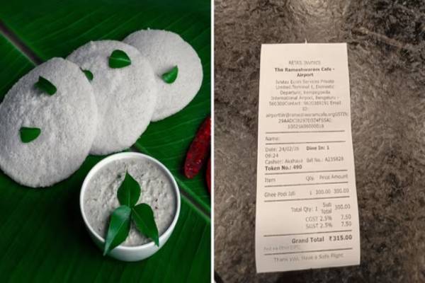 இட்லி விலை 315 ரூபாய்... கவனம் ஈர்த்துவரும் ஒரு செய்தி | Plate Idli Rs315 In Bengaluru Sparks Debate