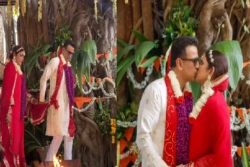 58 வயதில் 2வது திருமணம் செய்த ஜெயம்ரவி பட வில்லன் - வைரலாகும் லிப்லாக்!