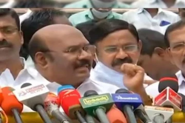 துரைமுருகனின் அண்ட புழுகெல்லாம் இனி வரலாற்றில் இடம் பெறாது - முன்னாள் அமைச்சர் ஜெயக்குமார்