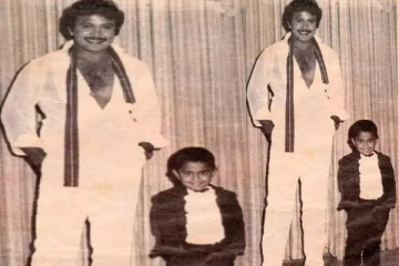 நடிகர் பிரபு உடன் இருக்கும் இந்த சிறுவன் யார் தெரியுமா.. தமிழ் சினிமாவில் பிரபலமான நடிகர்