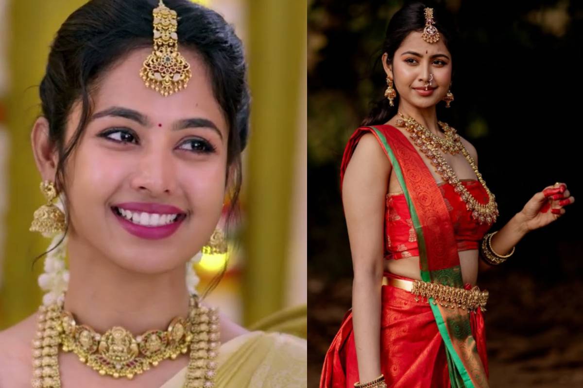 திருமாங்கல்யம் சீரியல் நடிகை காயுஸ்ரீயின் கிளாமர் போட்டோஷூட்... | Thirumangalyam Serial Actress Gatu Sri Photoshoot