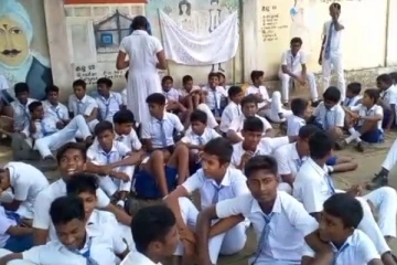 எமக்கு அநீதி இழைக்கப்பட்டுள்ளது: முல்லை மாணவர்கள் போராட்டம்!