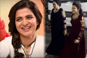 பிரபல தொகுப்பாளினியின் பரிதாப நிலை! கையில் வாக்கிங் ஸ்டிக்குடன் டிடி