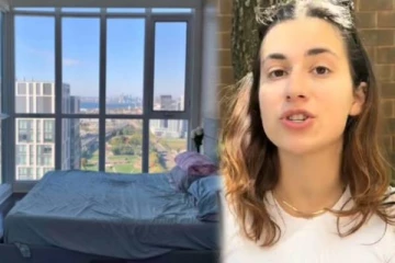 படுக்கையில் பாதி.. அருகில் தூங்கலாம், ரூ.75000 வாடகை - இளம்பெண் அறிவிப்பு!