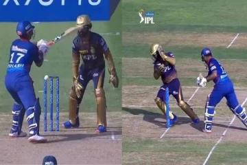 ஒரு சுழற்று சுழற்றிய பண்ட்.. நூலிழையில் தப்பிய தினேஷ் கார்த்திக்! அதிர்ச்சியில் உறைந்த ரசிகர்கள்; வைரல் வீடியோ