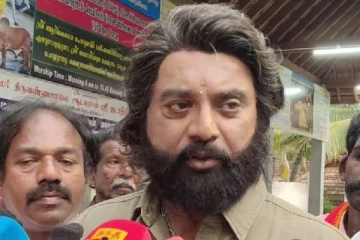 ராஜராஜ சோழன் குறித்த கேள்விக்கு செய்தியாளர்களிடம் கொந்தளித்த சரத்குமார் : காரணம் என்ன