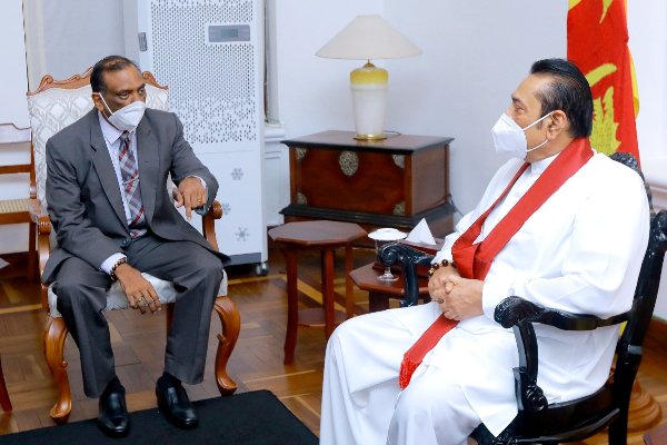 பிரதமர் மஹிந்த ராஜபக்க்ஷவைச் சந்தித்த புதிய சட்டமா அதிபர்! | New Attorney General Is President Counsel Sanjay